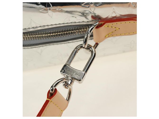 LOUIS VUITTON Specchio Monogram Neo PDV Bag 2way Silver M58755 LV Auth 189765SM Argento - vista 20