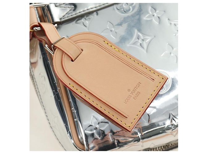 LOUIS VUITTON Specchio Monogram Neo PDV Bag 2way Silver M58755 LV Auth 189765SM Argento - vista 21
