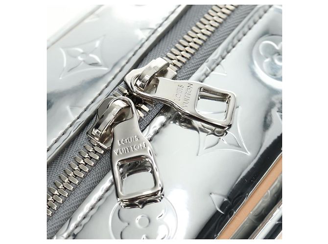 LOUIS VUITTON Specchio Monogram Neo PDV Bag 2way Silver M58755 LV Auth 189765SM Argento - vista 22