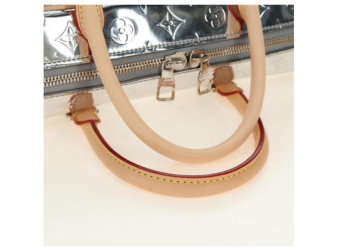 LOUIS VUITTON Specchio Monogram Neo PDV Bag 2way Silver M58755 LV Auth 189765SM Argento - vista 7
