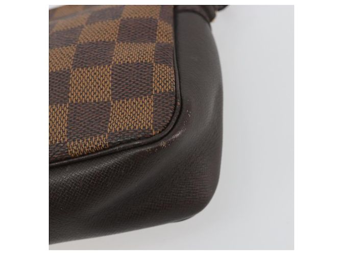 LOUIS VUITTON Damier Ebene Trousse Make Up Pouch N51982 LV Auth ka5046 - vista 15