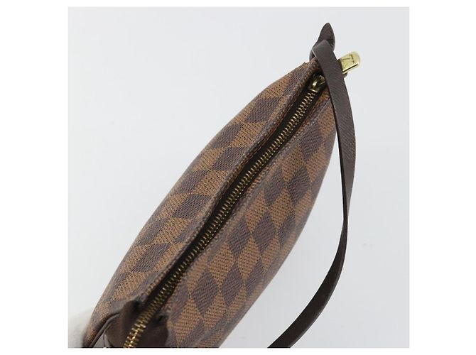 LOUIS VUITTON Damier Ebene Trousse Make Up Pouch N51982 LV Auth ka5046 - vista 6