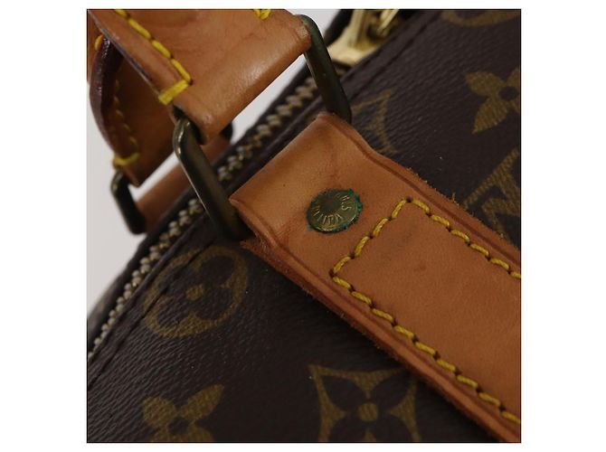 LOUIS VUITTON Borsa Boston Monogram Keepall 45 M41428 LV Auth 188078 Monogramma - vista 17