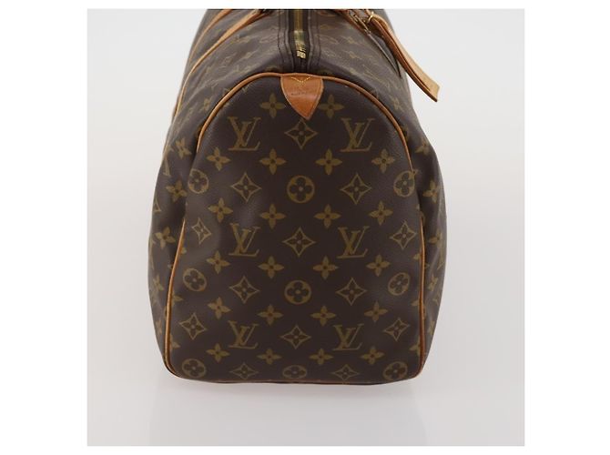 LOUIS VUITTON Borsa Boston Monogram Keepall 45 M41428 LV Auth 188078 Monogramma - vista 4