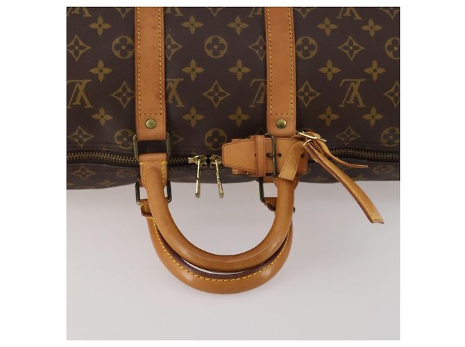 LOUIS VUITTON Borsa Boston Monogram Keepall 45 M41428 LV Auth 188078 Monogramma - vista 7