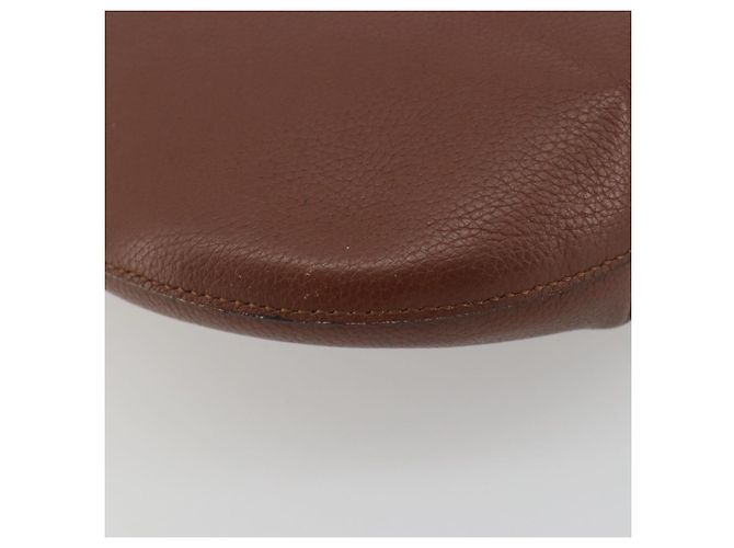 Borsa a Spalla BURBERRY in Pelle Marrone Oro Auth 190339A D'oro - vista 14