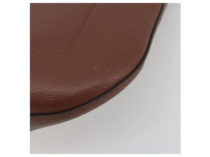 Borsa a Spalla BURBERRY in Pelle Marrone Oro Auth 190339A D'oro - vista 15