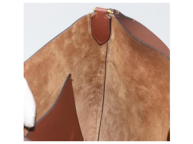 Borsa a Spalla BURBERRY in Pelle Marrone Oro Auth 190339A D'oro - vista 18