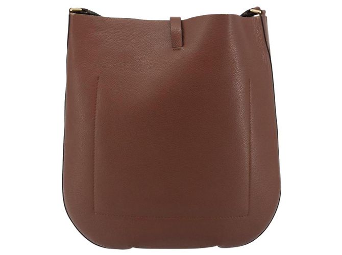 Borsa a Spalla BURBERRY in Pelle Marrone Oro Auth 190339A D'oro - vista 2