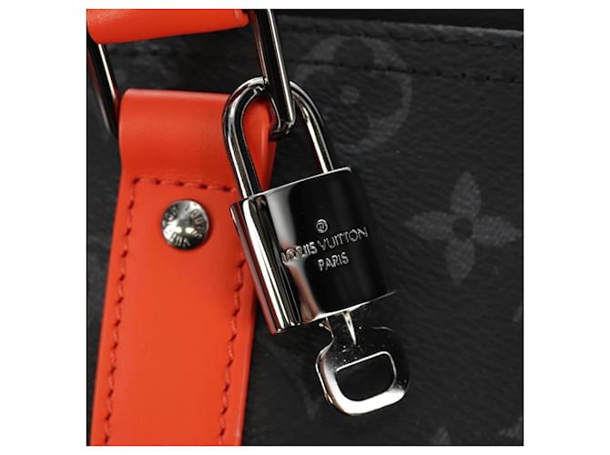 LOUIS VUITTON Monogram Eclipse Keepall Bandouliere 45 M15251 LV Auth 189113SAM Monogramma - vista 10