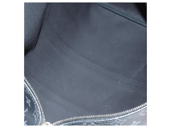 LOUIS VUITTON Monogram Eclipse Keepall Bandouliere 45 M15251 LV Auth 189113SAM Monogramma - vista 12