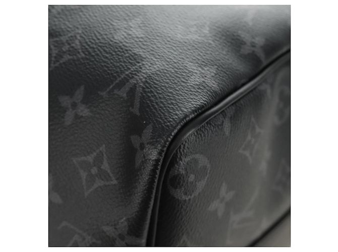 LOUIS VUITTON Monogram Eclipse Keepall Bandouliere 45 M15251 LV Auth 189113SAM Monogramma - vista 20