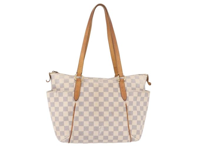 LOUIS VUITTON Borsa Tote Damier Azur Totally PM N41280 LV Auth BA13788 - vista 13