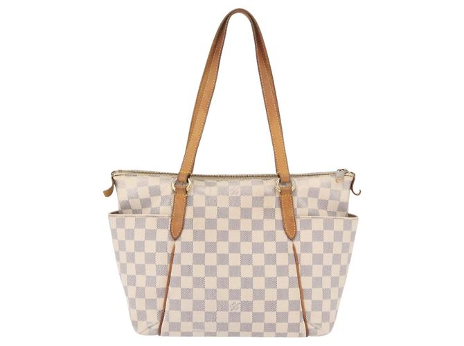 LOUIS VUITTON Borsa Tote Damier Azur Totally PM N41280 LV Auth BA13788 - vista 2