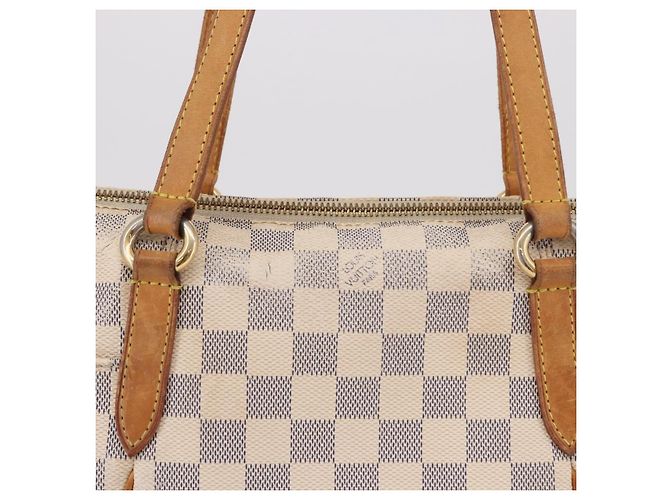 LOUIS VUITTON Borsa Tote Damier Azur Totally PM N41280 LV Auth BA13788 - vista 3