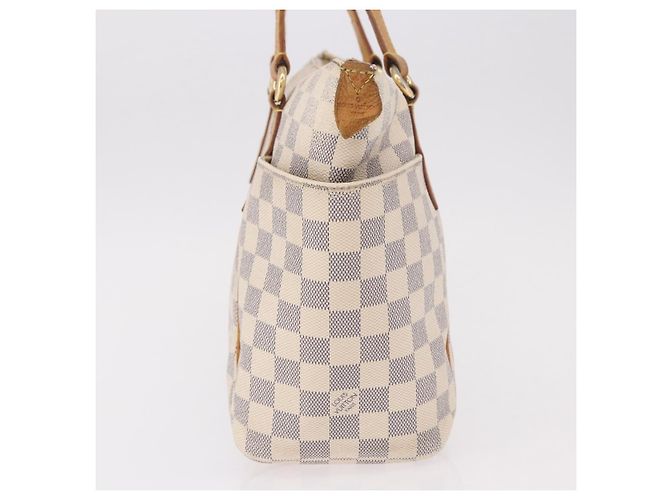 LOUIS VUITTON Borsa Tote Damier Azur Totally PM N41280 LV Auth BA13788 - vista 4