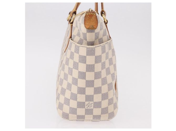 LOUIS VUITTON Borsa Tote Damier Azur Totally PM N41280 LV Auth BA13788 - vista 5
