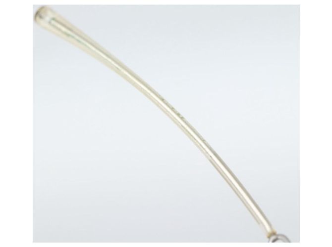 Gafas de sol CHANEL COCO Mark Metal Silver CC Auth 190235 Plata - vista 12