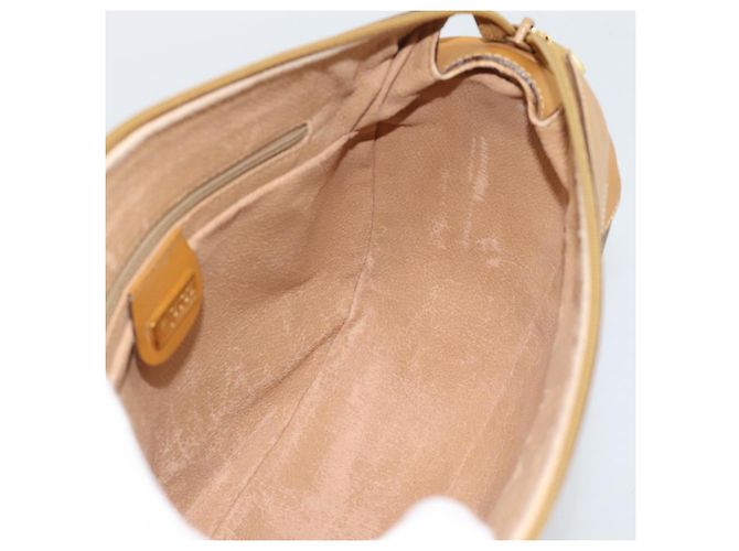 Borsa GUCCI Micro GG Supreme Web Sherry Line PVC Beige 001 58 0918 Auth 189922 D'oro - vista 18