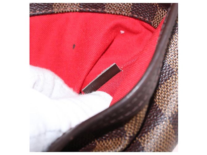 LOUIS VUITTON Damier Ebene Bloomsbury PM Borsa a tracolla N42251 LV Auth 189907 - vista 12