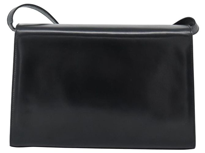 Borsa a Spalla GUCCI in Pelle Nera Oro 004 33 0450 Auth ep14923 Nero D'oro - vista 2