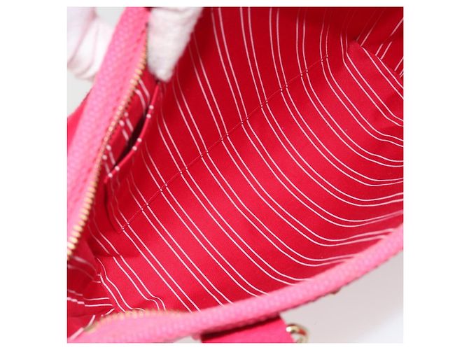 LOUIS VUITTON Antigua Cabas PM Hand Bag Rouge Pink M40088 LV Auth ep14951V Rosa Rosso - vista 11