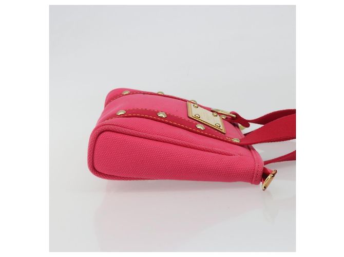 LOUIS VUITTON Antigua Cabas PM Hand Bag Rouge Pink M40088 LV Auth ep14951V Rosa Rosso - vista 3