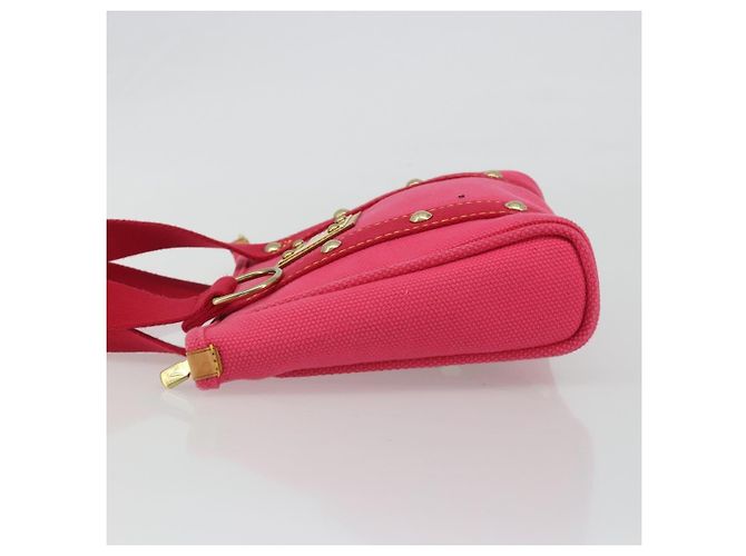 LOUIS VUITTON Antigua Cabas PM Hand Bag Rouge Pink M40088 LV Auth ep14951V Rosa Rosso - vista 4