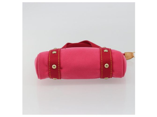 LOUIS VUITTON Antigua Cabas PM Hand Bag Rouge Pink M40088 LV Auth ep14951V Rosa Rosso - vista 5