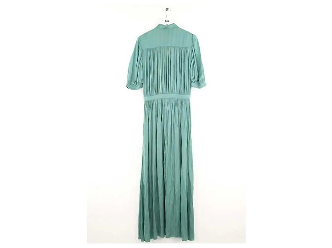 Vestido de seda verde Zadig & Voltaire - vista 3