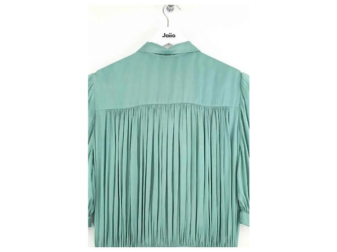 Vestido de seda verde Zadig & Voltaire - vista 4
