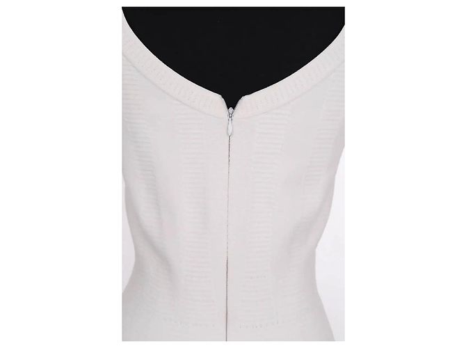 Vestido Alaïa blanco de viscosa - vista 4