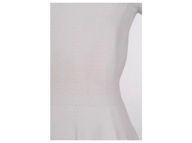 Vestido Alaïa blanco de viscosa - vista 5
