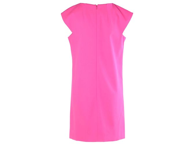 Saint Laurent Cady Shift Kleid in Fuchsia Fuschia - Ansicht 3