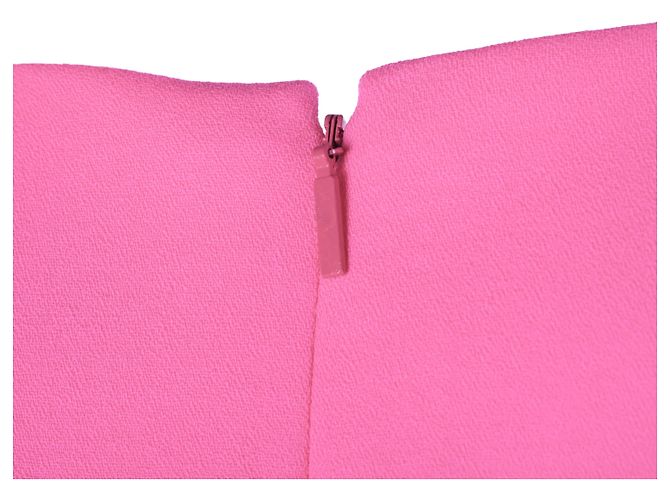 Saint Laurent Cady Shift Kleid in Fuchsia Fuschia - Ansicht 4