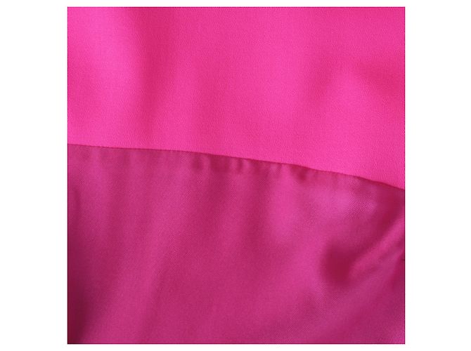 Saint Laurent Cady Shift Kleid in Fuchsia Fuschia - Ansicht 5