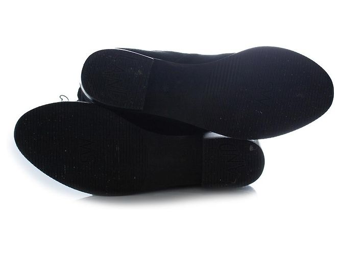 Stuart Weitzman, Wildleder-Stiefel über dem Knie Schwarz - Ansicht 7