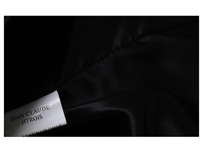 Jitrois, Bikerjacke aus Lammleder Schwarz - Ansicht 6