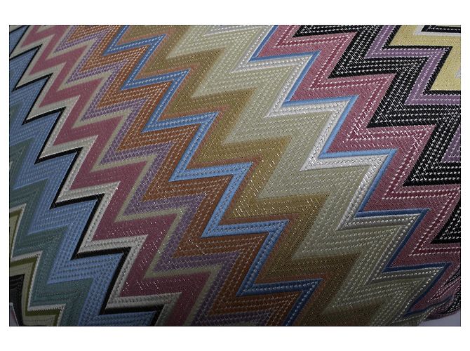 Missoni, cuscino Vince zig zag Multicolore - vista 4