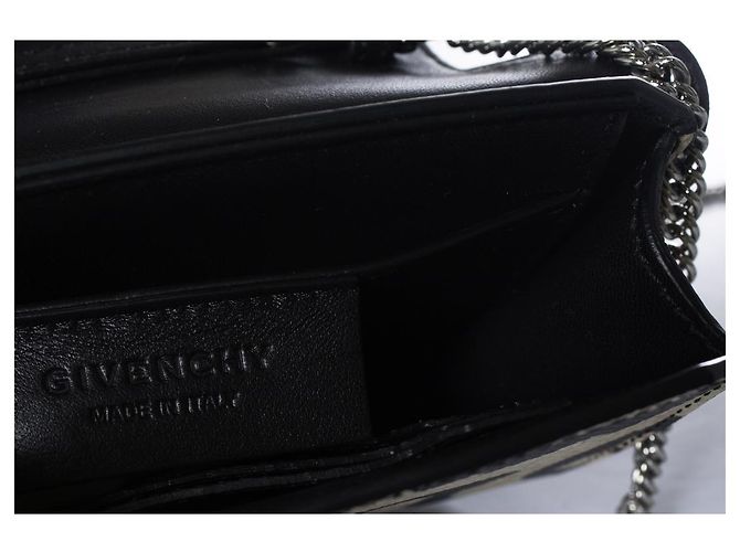 Givenchy, bolsa de ombro com laço de leopardo Preto - vista 7