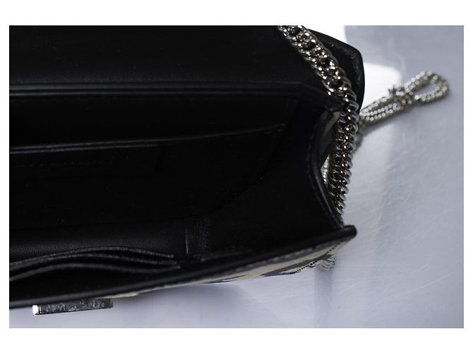 Givenchy, bolsa de ombro com laço de leopardo Preto - vista 8