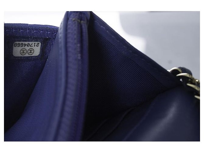 Chanel, Wallet on a Chain in Blau - Ansicht 6