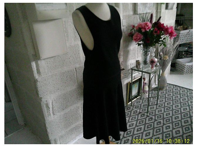 Autre Marque Vestido Monoprix negro sin mangas - vista 2