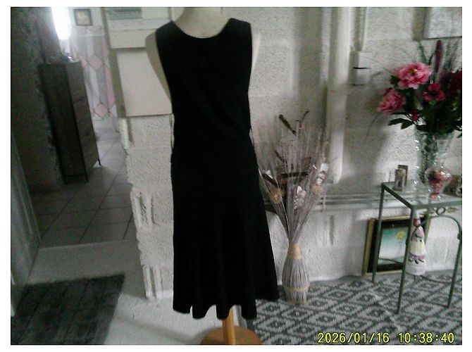 Autre Marque Vestido Monoprix negro sin mangas - vista 4