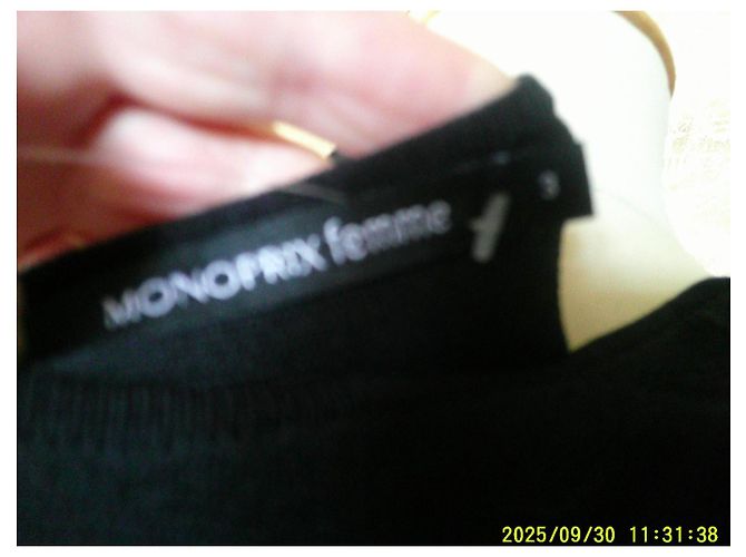 Autre Marque Vestido Monoprix negro sin mangas - vista 6