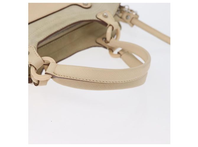 Salvatore Ferragamo Gancini Suede Beige - vista 7