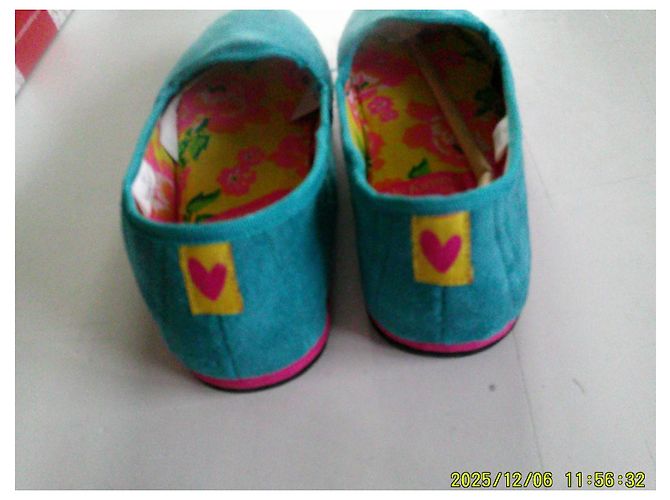 Autre Marque Fiorucci Mocassini Camoscio Blu Fodera Floreale - vista 3