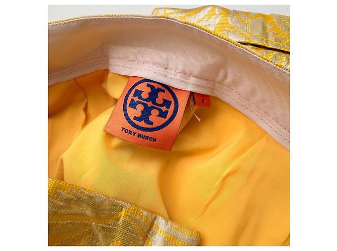 Tory Burch Metallic Seidenmischung Jacquard Verzierte Oberteil & Hose Set – Neu - Ansicht 15