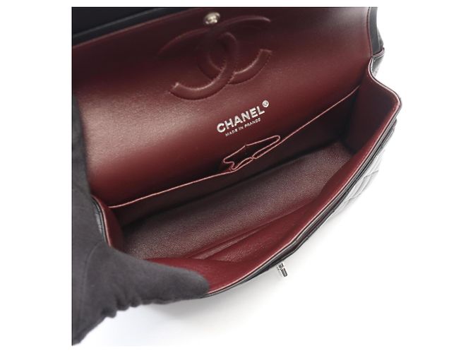 Timeless Borsa a tracolla Chanel Matelassé Double Flap Nero - vista 3