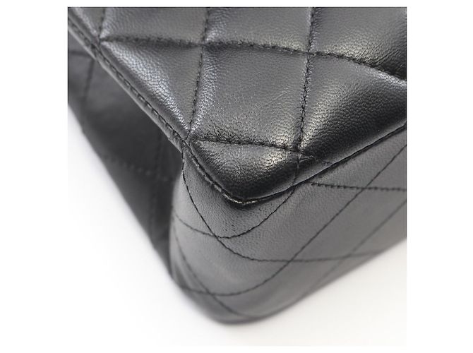 Timeless Borsa a tracolla Chanel Matelassé Double Flap Nero - vista 7